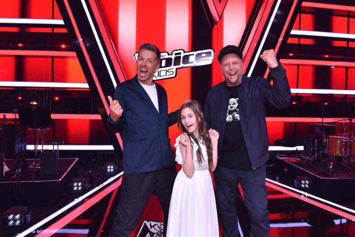 Georgia (11) aus #TeamFanta gewinnt die Jubiläumsstaffel von &quot;The Voice Kids&quot; / Gute Quoten für das Finale in SAT.1