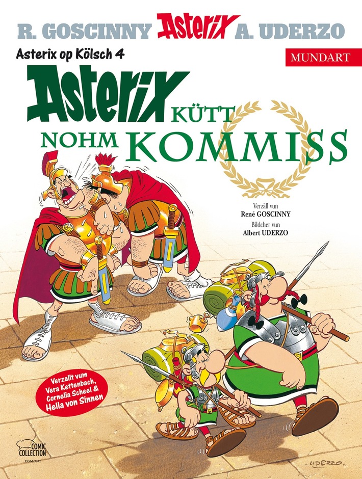 Asterix-Premiere für Kölner Übersetzungstrio Hella von Sinnen, Cornelia Scheel und Vera Kettenbach!