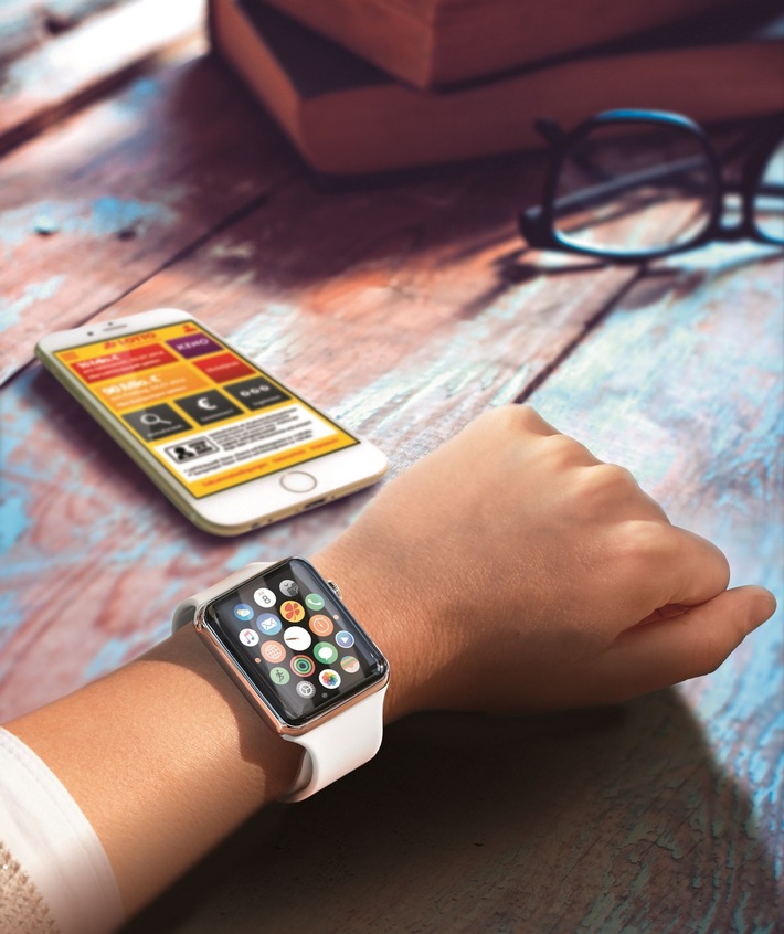 Lotto Baden-Württemberg bietet App mit Apple Watch-Funktionen