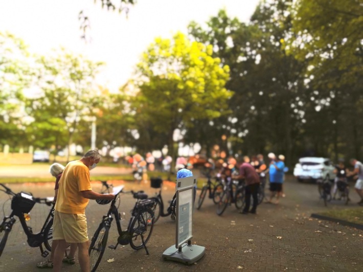 POL-MI: Mehrere Hundert Personen lassen Fahrräder codieren