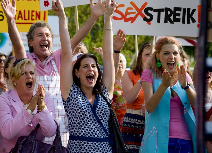 "Sexstreik!" - Elena Uhlig greift zu drastischen Maßnahmen, im gleichnamigen SAT.1-Film am Dienstag, 2. Februar 2010, um 20.15 Uhr