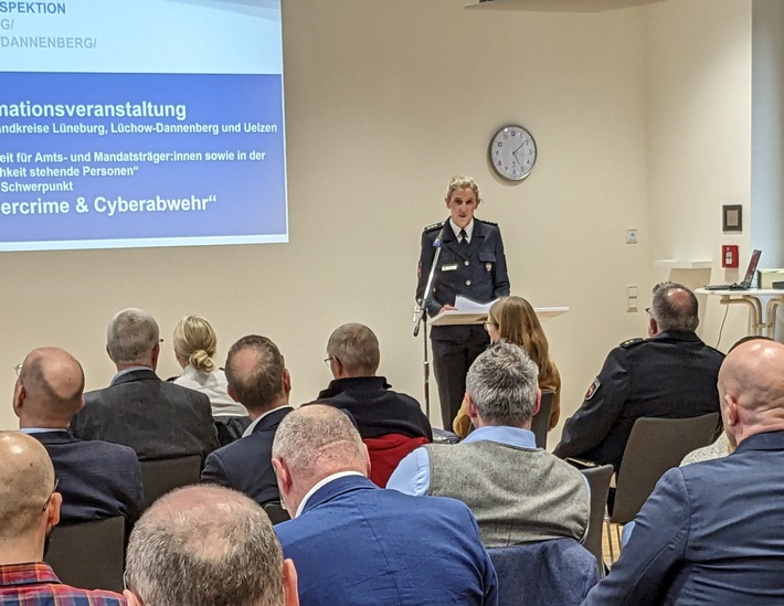 POL-LG: ++ "nicht nur mit den Landfrauen ins Darknet" ++ Informationsveranstaltung "Sicherheit von Amts- und Mandatsträger:innen mit dem Schwerpunkt "Cybercrime und Cyberabwehr" ...