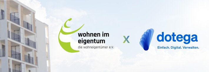 Wohnen im Eigentum und dotega GmbH starten Kooperation für digitale und rechtssichere WEG-Selbstverwaltung