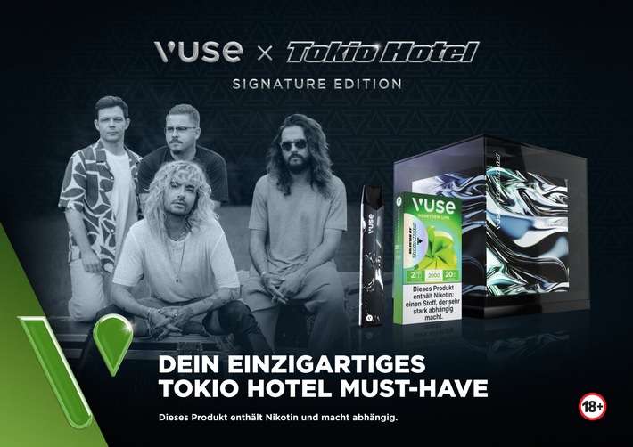 Tokio Hotel und Vuse bringen exklusive limited Edition raus: Das Must-Have für ihre Community!