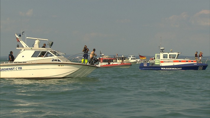 Auf Patrouille mit der Wasserschutzpolizei / "ZDF.reportage: Sturmwarnung am Bodensee" (FOTO)