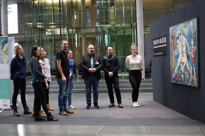 "Überlebender des Krematoriums III" -  Studierende der Universität Osnabrück an Ausstellung im Deutschen Bundestag beteiligt