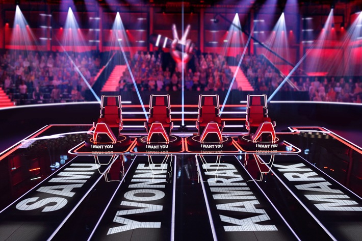 "The Voice of Germany" 2024 feiert vier neue Coaches: Yvonne Catterfeld, Samu Haber, Mark Forster und Kamrad suchen die beste Stimme Deutschlands