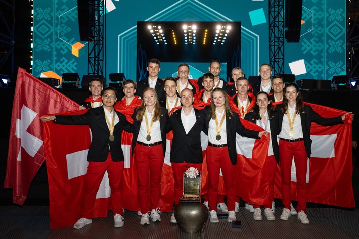 12x Gold, 3x Silber: Die EuroSkills werden zur Schweizer Erfolgsgeschichte