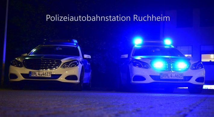 POL-PDNW: Polizeiautobahnstation Ruchheim - LKW-Fahrt auf der A61 unter Drogeneinfluss