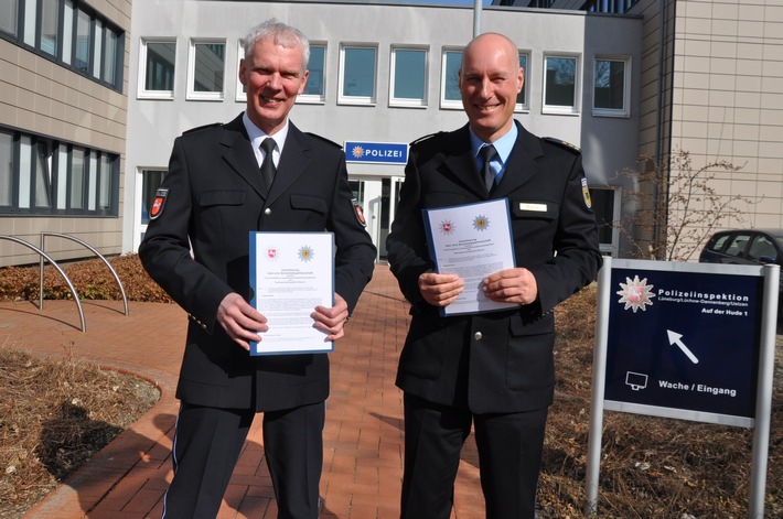 POL-LG: ++ Gemeinsame Pressemitteilung der Polizeiinspektion Lüneburg/Lüchow-Dannenberg/Uelzen und der Bundespolizeiinspektion Bremen - Sicherheitspartnerschaft unterzeichnet ++