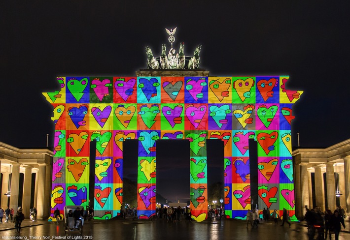 Festival of Lights: Auftakt zur Weltmeisterschaft im 3D-Videomapping auf dem Brandenburger Tor