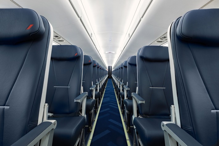 Air France weiht die neue Kabine ihrer Embraer 190 ein