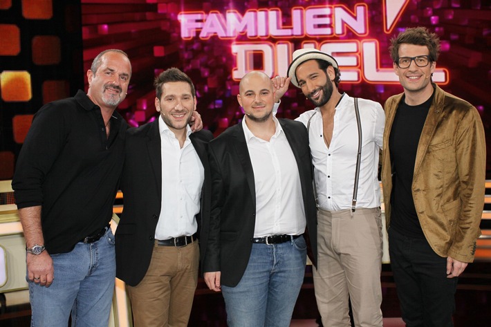 Massimo Sinató gewinnt 20.000 Euro beim Familien Duell Prominenten-Special / Let´s Dance-Star spendet an den Mukoviszidose e.V. (FOTO)