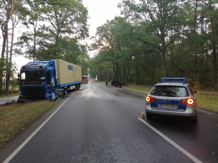 POL-CE: Schwerer Verkehrsunfall auf der B191