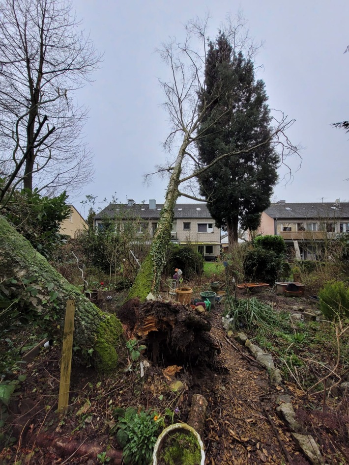 FW-Erkrath: Zwischenbilanz Unwettereinsätze im Stadtgebiet Erkrath