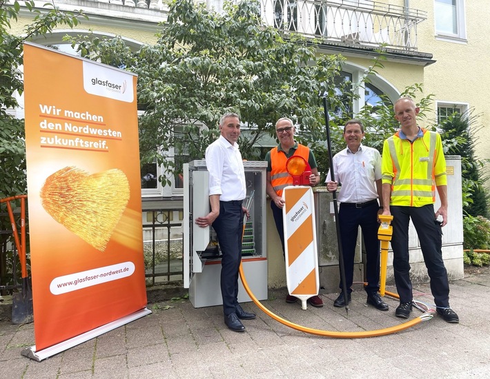 Der Glasfaserausbau in Bad Salzuflen schreitet in großen Schritten voran