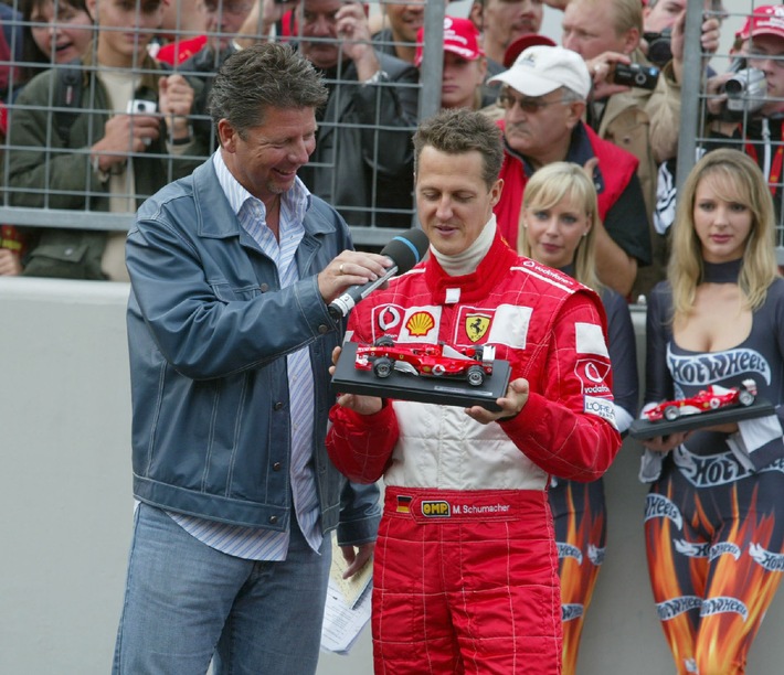 Michael Schumacher und Heiko Waßer