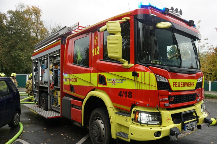 FW Ratingen: Kellerbrand