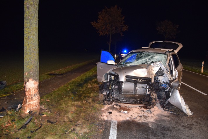 POL-NI: Tödlicher Unfall zwischen Landesbergen und Estorf - 67-Jähriger verstirbt im Krankenhaus