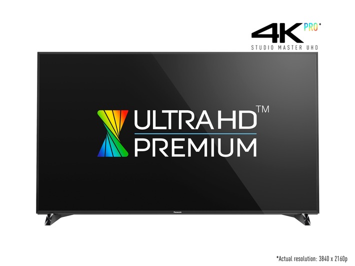 Weltneuheit: Panasonic präsentiert ersten Ultra HD Premium TV