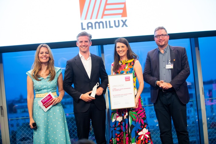 Johanna und Dr. Alexander Strunz überzeugen als „Bayerische junge Unternehmer des Jahres“