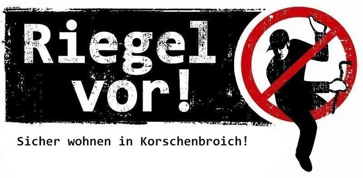 POL-NE: Tageswohnungseinbruch - Schieben Sie Einbrechern einen "Riegel vor" und lassen Sie sich telefonisch beraten