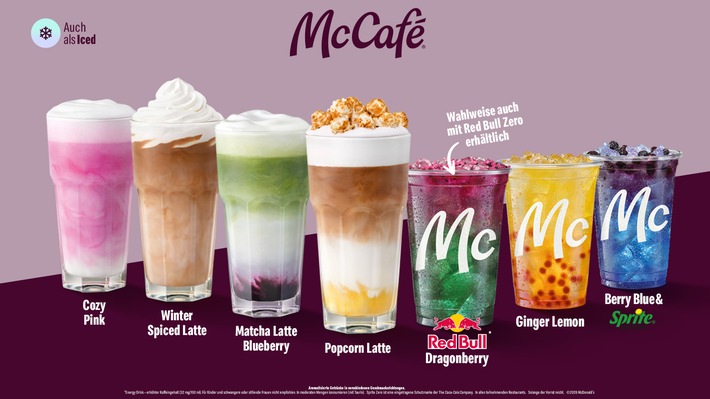 McDonald's Deutschland startet mit neuen McCafe Drinks in den Herbst / Weiterer Text über ots und www.presseportal.de/nr/52942 / Die Verwendung dieses Bildes für redaktionelle Zwecke ist unter Beachtung aller mitgeteilten Nutzungsbedingungen zulässig und dann auch honorarfrei. Veröffentlichung ausschließlich mit Bildrechte-Hinweis.