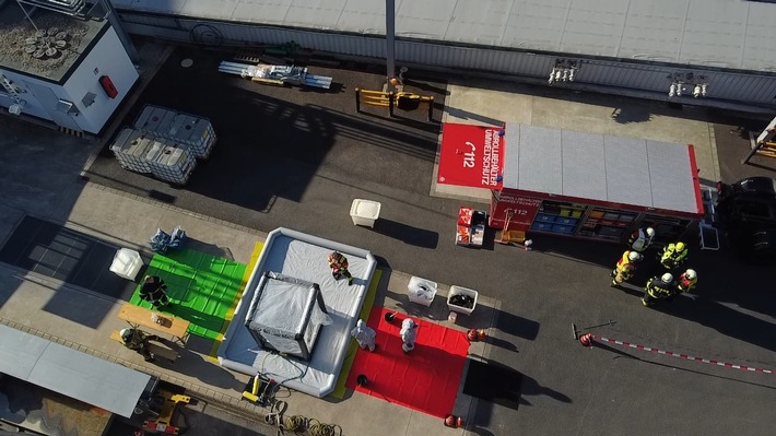 FW-EN: Abschlussmeldung zum Gefahrguteinsatz bei einem Industriebetrieb an der Wetterstraße in Herdecke.