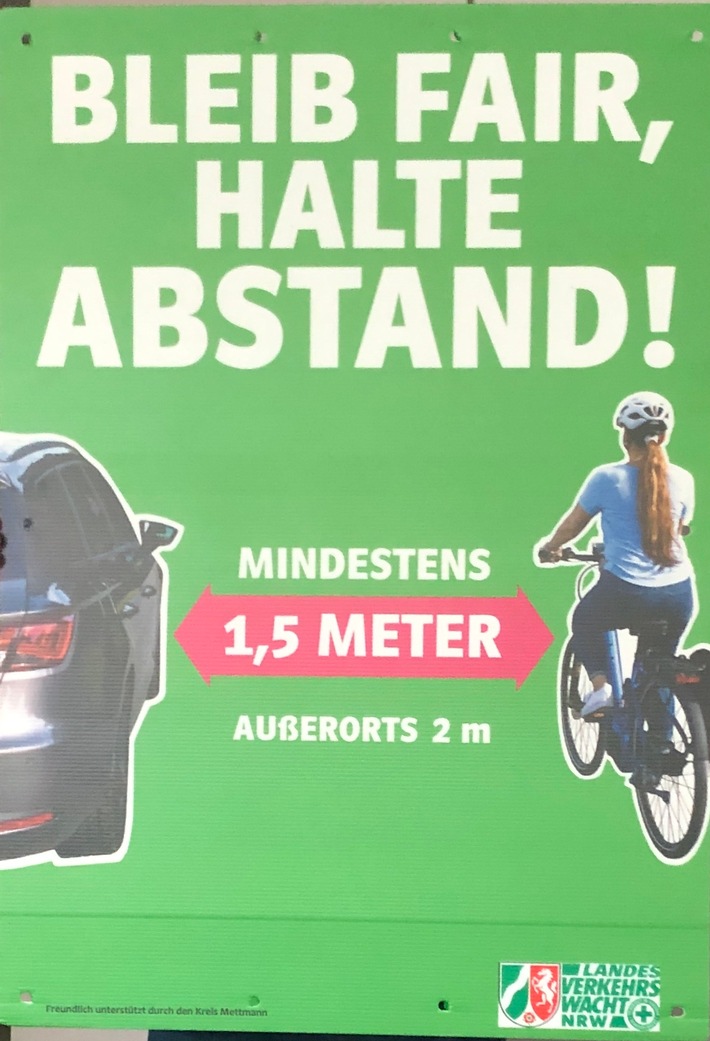 POL-SO: "Bleib fair, halte Abstand" - Kampagne startet