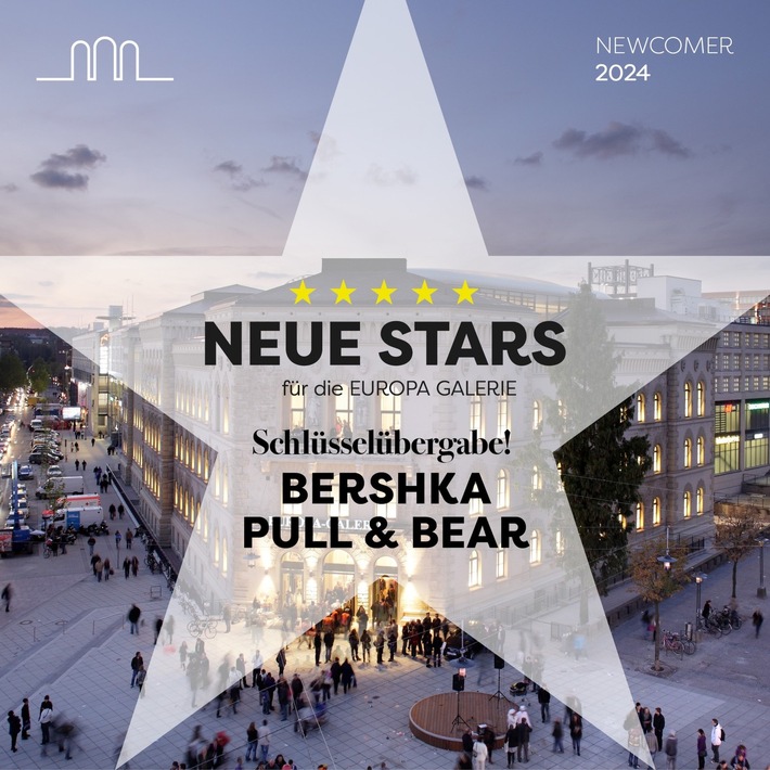 Pressemitteilung: Bershka und Pull & Bear sind für die EUROPA-Galerie Saarbrücken auf der Zielgeraden