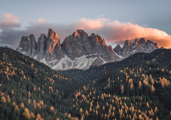 Herbstzeit in den Dolomiten