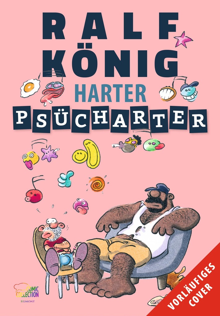 Ralf Königs "Harter Psücharter" kommt - 2024 bei der Egmont Comic Collection