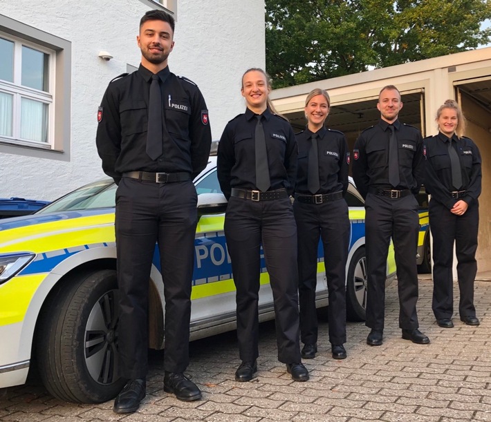 POL-HM: Das Polizeikommissariat Bad Münder begrüßt neue Mitarbeiterinnen und Mitarbeiter