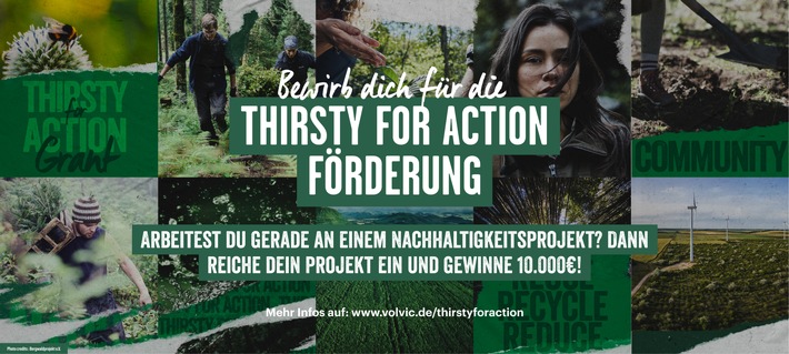 Volvic stärkt Naturschutz in Deutschland