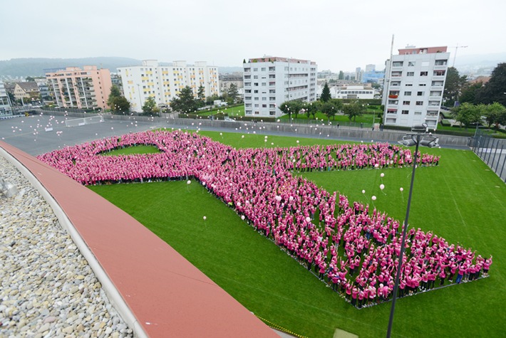 PINK RIBBON CHARITY WALK 2013 / Sonntag, 29. September 2013, 12.00h, Stadion Letzigrund Zürich (Bild)