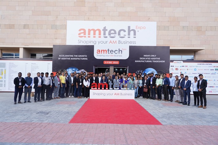 Rapid.Tech 3D mit dem German Pavillon auf der indischen Fachmesse AMTech Expo