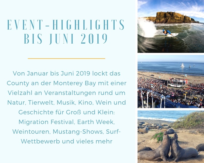 Santa Cruz - typisch kalifornisch: Event-Highlights bis Juni 2019