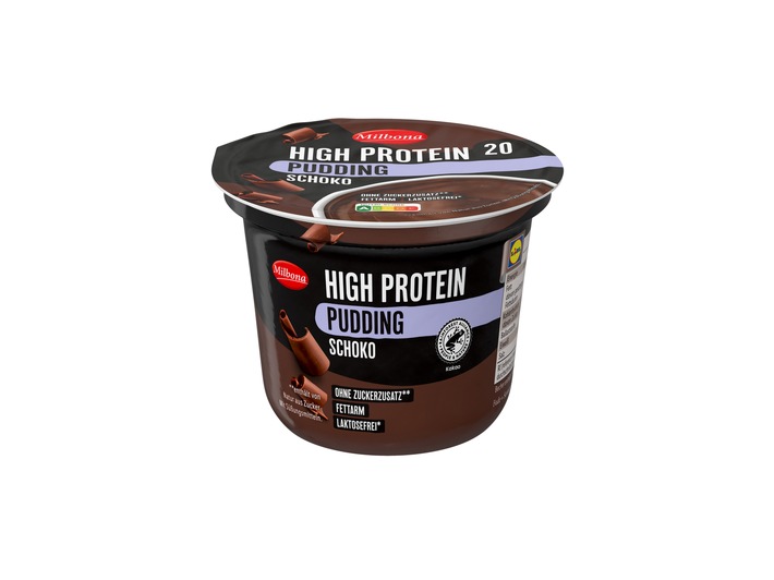 Der Lieferant Fude + Serrahn Milchprodukte GmbH & Co. KG informiert über einen Warenrückruf des Produktes "Milbona High Protein Pudding Schoko, 200g".