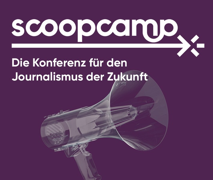 scoopcamp 2023: Das Programm steht fest / Weiterer Text über ots und www.presseportal.de/nr/8218 / Die Verwendung dieses Bildes für redaktionelle Zwecke ist unter Beachtung aller mitgeteilten Nutzungsbedingungen zulässig und dann auch honorarfrei. Veröffentlichung ausschließlich mit Bildrechte-Hinweis.