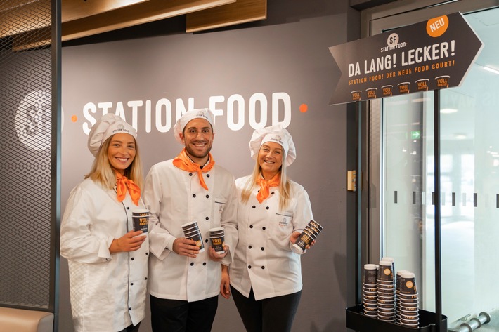 Großer Bahnhof für Genießer beim DB-Joint Venture Station Food im Berliner Hauptbahnhof