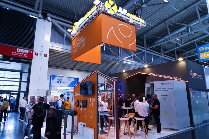 APsystems stellt auf der Intersolar Europe 2024 modernste Solar-Innovationen vor