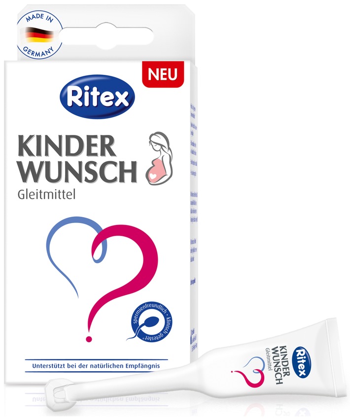 Gleitmittel bei Kinderwunsch / Ritex investiert in neuen Produktbereich