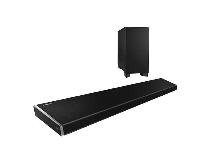 Panasonic Soundbar Systeme und Soundbases 2015 / Blockbuster-Sound und Musikstreaming stilsicher vereint