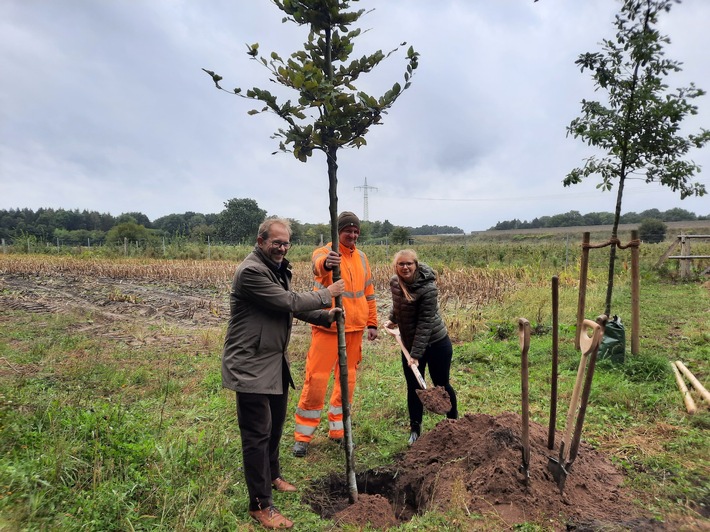 #Einheitsbuddeln – EDEKA Nord spendet 14.000 Bäume für den Klimaschutz und Norddeutschland
