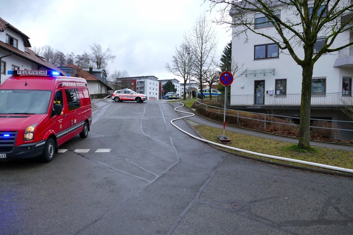 FW Stockach: Brand B3 Balkon