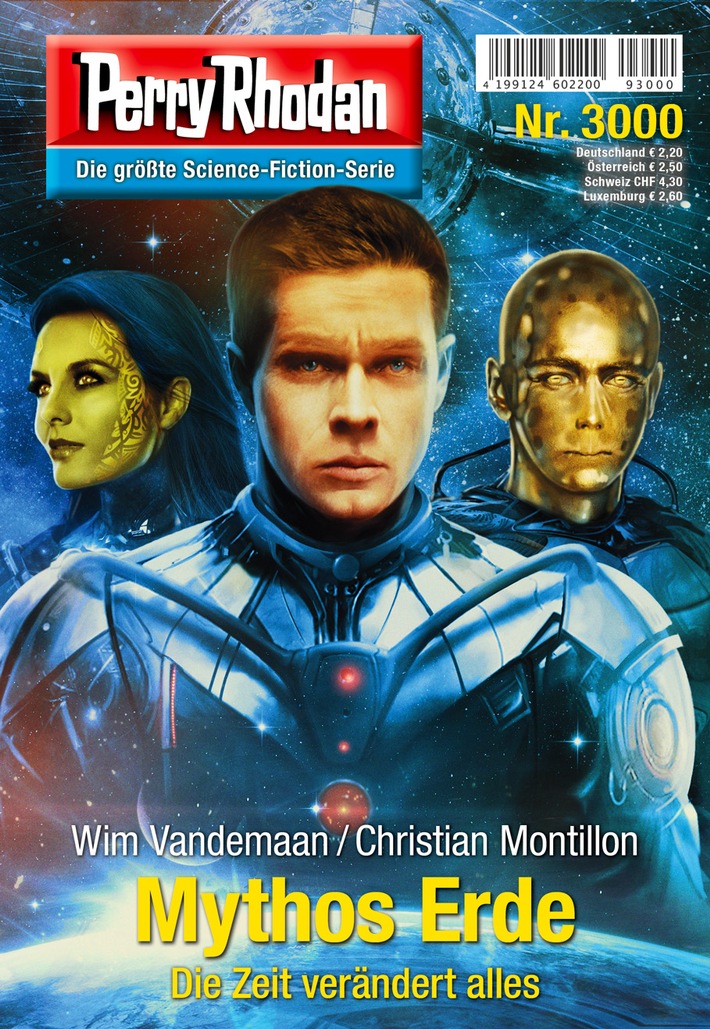 Der größte Roman-Kosmos der Welt feiert Jubiläum: PERRY RHODAN 3000 erscheint am 15. Februar 2019