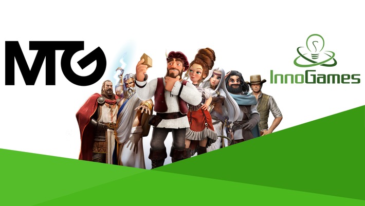 MTG erhöht Anteile an InnoGames und schafft gemeinsam mit Gründern des Unternehmens neue Holding für weitere Gaming-Investments