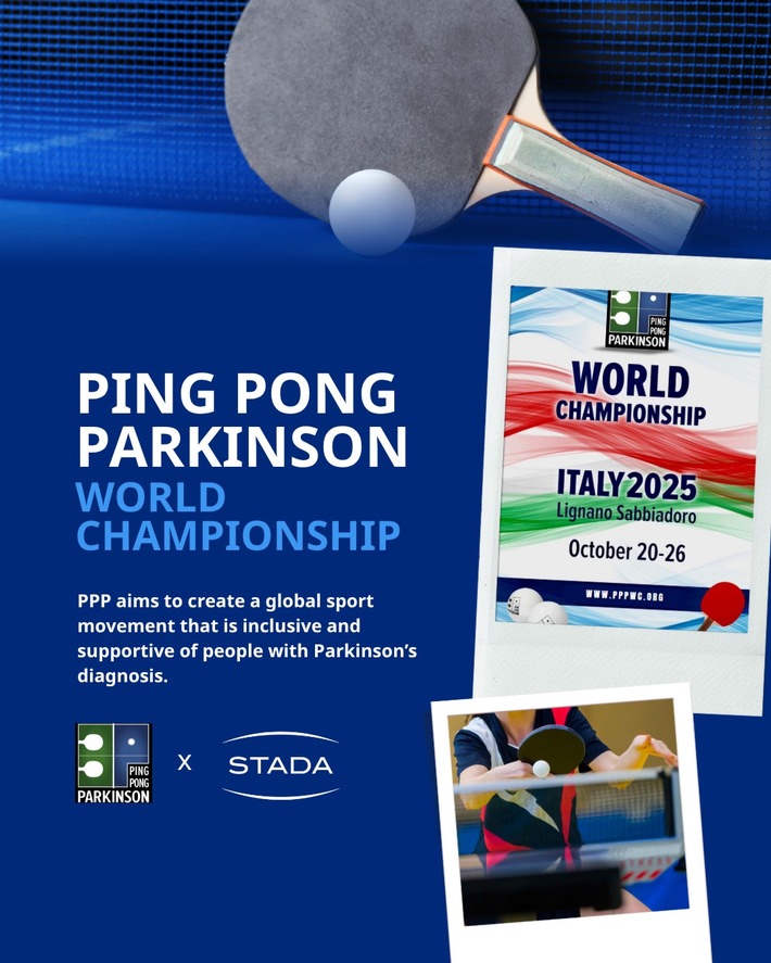 Press Release: STADA Sponsors PingPongParkinson World Championship in Italy