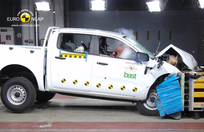 Ford Kuga, B-MAX und Transit Custom erzielten 2012 in ihren Klassen jeweils Bestwerte für umfassende Fahrzeugsicherheit (BILD)
