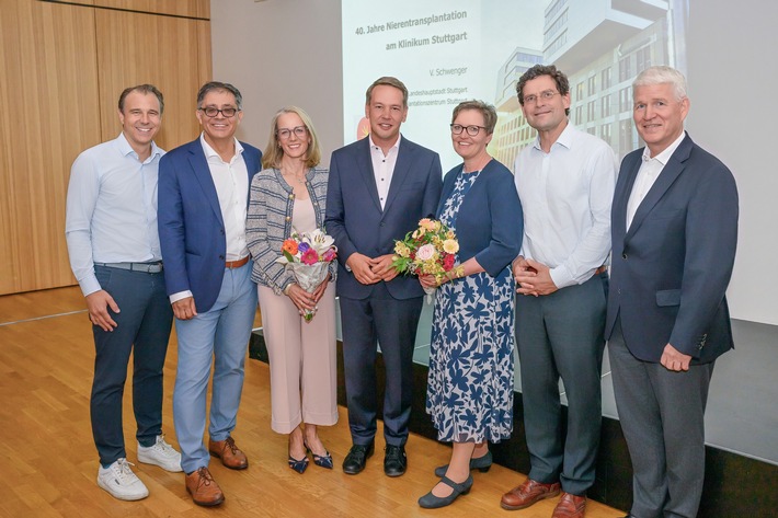 40 Jahre Transplantationszentrum Stuttgart: Mehr als 2.300 Nierentransplantationen schenken neue Lebensperspektiven